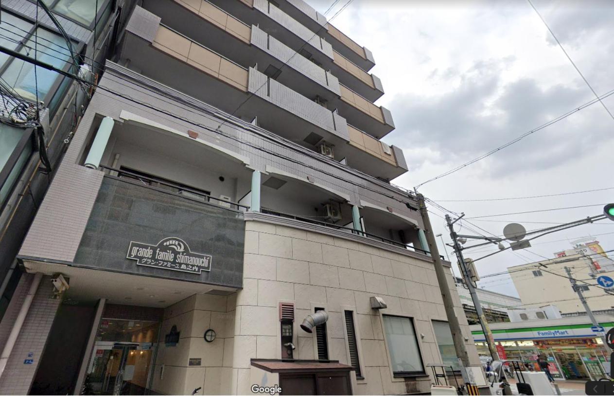 大阪市グランファミーユ島之内 702 広いバルコニー ペット不可 No Petアパートメント エクステリア 写真